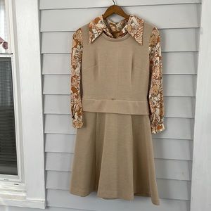 Epic vintage 70s dress women’s medium